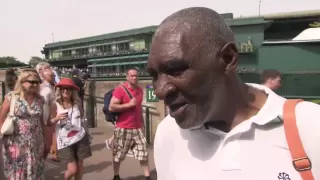 Wimbledon 2012 Richard Williams talks about Serena and Venus