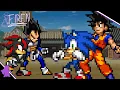 If Goku Sonic had a fight against Shadow Vegeta OLD