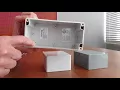 Bud Industries PN Series IP65 NEMA 4x Plastic Box