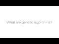 A Brief Intro to Genetic Algorithms in Grasshopper
