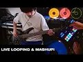 Download Lagu Live Looping \u0026 Live Mashup | Rapper's Delight x Good Times x Panic Station