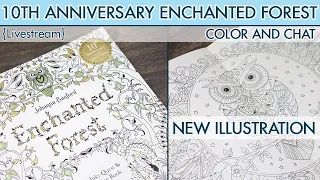 LIVESTREAM 1Oth Anniversary Edition of Enchanted Forest New illustrations
