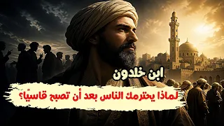 لماذا يحترمك الناس بعد أن تصبح قاسي ا    ابن خلدون يكشف الحقيقة النفسية دندنها