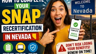 How to complete your SNAP recertification in Nevada