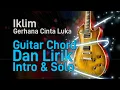 Download Lagu Iklim - Gerhana Cinta Luka Guitar Chord Dan Lirik