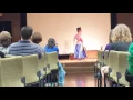 Lagu Jaipong dance at Florida State University, April 14th 2016