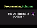Python Program to Print Name and Address Using Variables Programming Question Tukka Learn