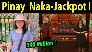 GRABE!  PINAY OFW SA UAE  NANALO NG 340-M !