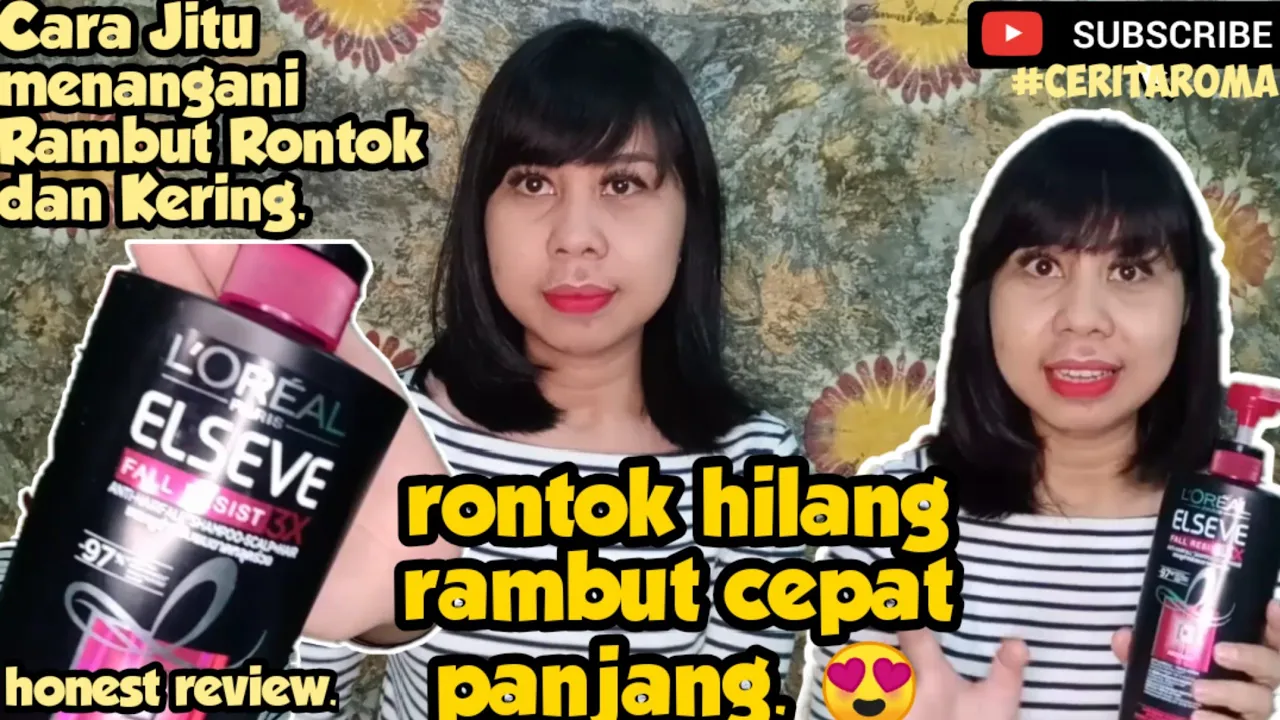 Jadi di Video ini aku akan jelasin Keratin Treatment untuk rambut mengembang ikal juga untuk rambut . 