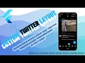 Flutter Custom Twitter Layout Dynamic Scroll Effects with Flutter Sliver Widgets