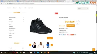 e-commerce website development part-17 Tutorial Rays - By Umar Rahman