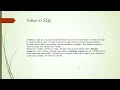 6 SQL Tutorial Overview of SQL Views Function and Store Procedure with practical examples