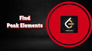 Find Peak Element Java Leetcode 162