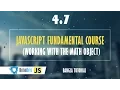 JavaScript Fundamental Course Working with the Math Object 4 7 - Bangla Tutorial