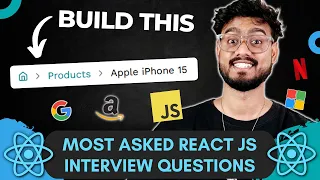 React JS Interview Questions Breadcrumbs - Frontend Machine Coding Interview Experience