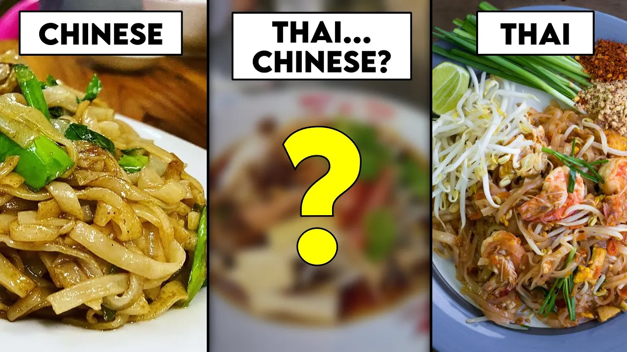 What is Thai-Chinese food? The case of Olive Pork.