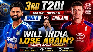 🇮🇳 India vs England 3rd T20 Match Preview 🔥 Playing XI, Pitch Report | Will India Lose Again?
