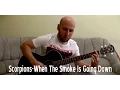 Lagu Scorpions /When The Smoke Is Going Down Fingerstyle Guitar/ Pass2hoff Vasya
