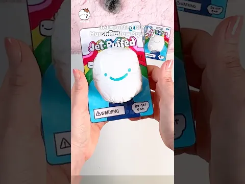 Jet-Puffed Marshmallow DIY Squishy🤍