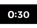 Classic countdown timer - 30 Seconds