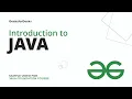 Introduction to Java Sample for the Java Foundation Course GeeksforGeeks