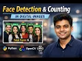 Face Detection and counting using Open CV and Dlib Term Project 1 IIT GUWAHATI