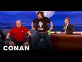 Lagu Conan Pays Jack Black To Do A Tiger Roll | CONAN on TBS