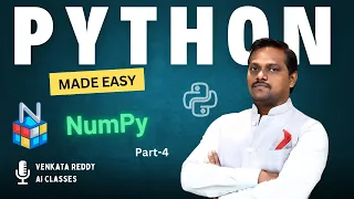 Python NumPy 3 Part 4 Python Made Easy