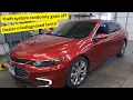 2016 Chevrolet Malibu theft detection system malfunction Dealer attempted repairs twice