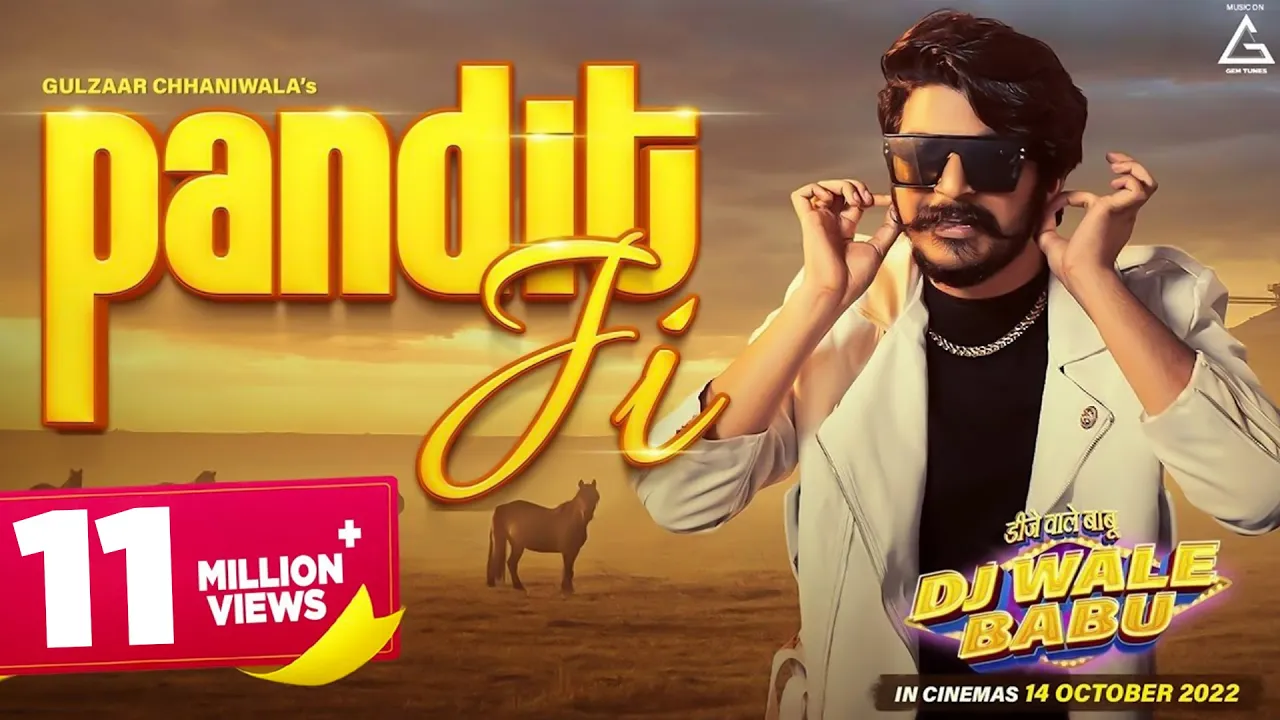 Pandit Ji : Gulzaar Chhaniwala | Mahi Gaur | Mukesh Tiwari | Haryanvi Movie Song