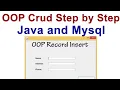 OOP Crud using java mysql