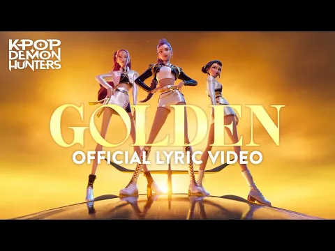 Video Thumbnail: âGoldenâ Official Lyric Video | KPop Demon Hunters | Sony Animation