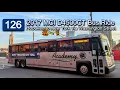 Academy Bus 126 Route Ride 2017 MCI D4500CT 17136 from Hoboken to New York
