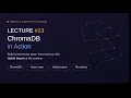 Lecture 23 - ChromaDB in Action Building a Vector Store for RAG Hybrid Search Re-ranking