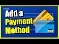 How to Add a Credit Card Payment Method to your PS4 Account