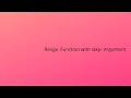 Step Argument in Range function Python Tutorial 56
