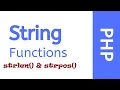 strlen in php strpos in php strlen strpos
