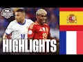 Spain vs France UEFA Nations League Semifinals Highlights FOX Soccer