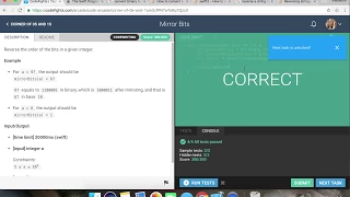 Mirror Bits - CodeFights
