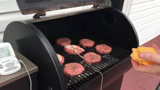 How To Cook Hamburgers On a Traeger without Flipping Them