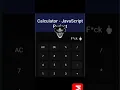 Build a Stylish Calculator using HTML CSS and JavaScript Beginner Project
