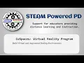CoSpaces Virtual Reality Program - STEAM Powered PD