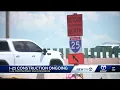 Construction shifting lanes on stretch of I-25