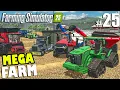 Download Lagu CUTTING 350.000 LITERS of BARLEY | MEGA FARM Challenge | Farming Simulator 25