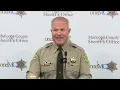 New Maricopa County Sheriff Russ Skinner holds first press conference