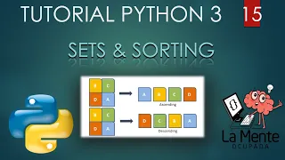 Python 3 Tutorial para Principiantes - Sets y Sorting