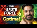 From Brute Force to Optimal 100 LeetCode Interview Problems Explained