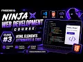 HTML Elements Attributes Tags NINJA Web Development Course - Class