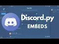 Embeds in Discord py Part 6 Make you own Discord Bot with Python