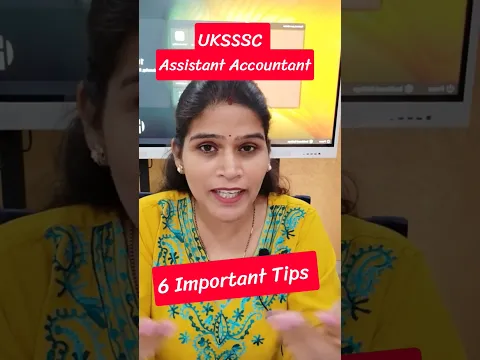 #ukssscassistantaccountantexam #ukssscaccountantexam2026 #accountingmasterclass #poojasingh